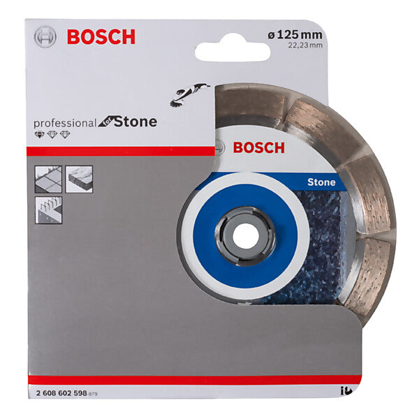 Bosch Elektrowerkzeuge Diamanttrennscheibe Standard for Stone 2608602598